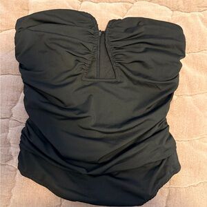 Vici Black Strapless Top